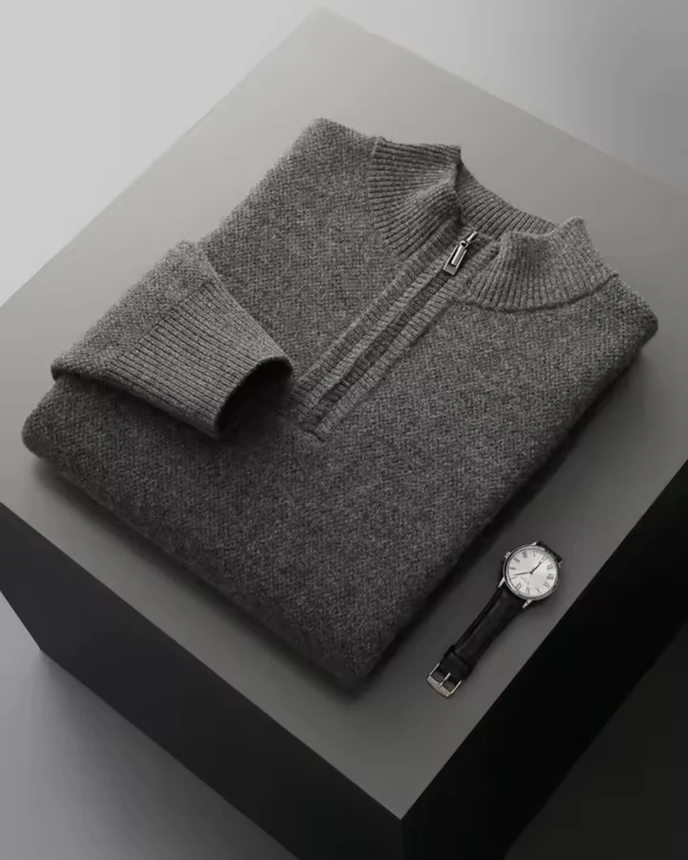 Taormina Merino-Wolle-Zip-Trainingsanzug