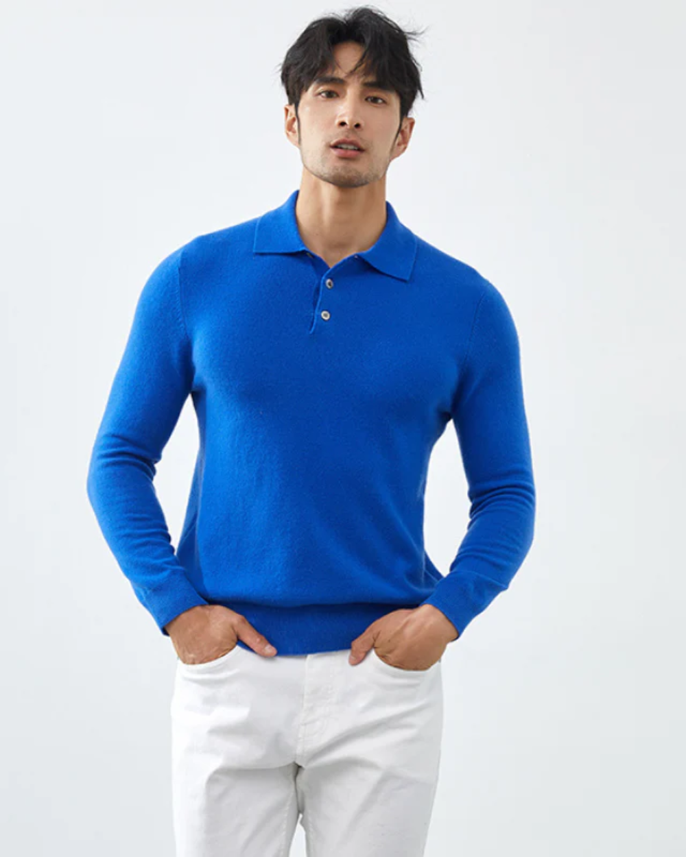Ponza Kaschmir-Polo-Pullover