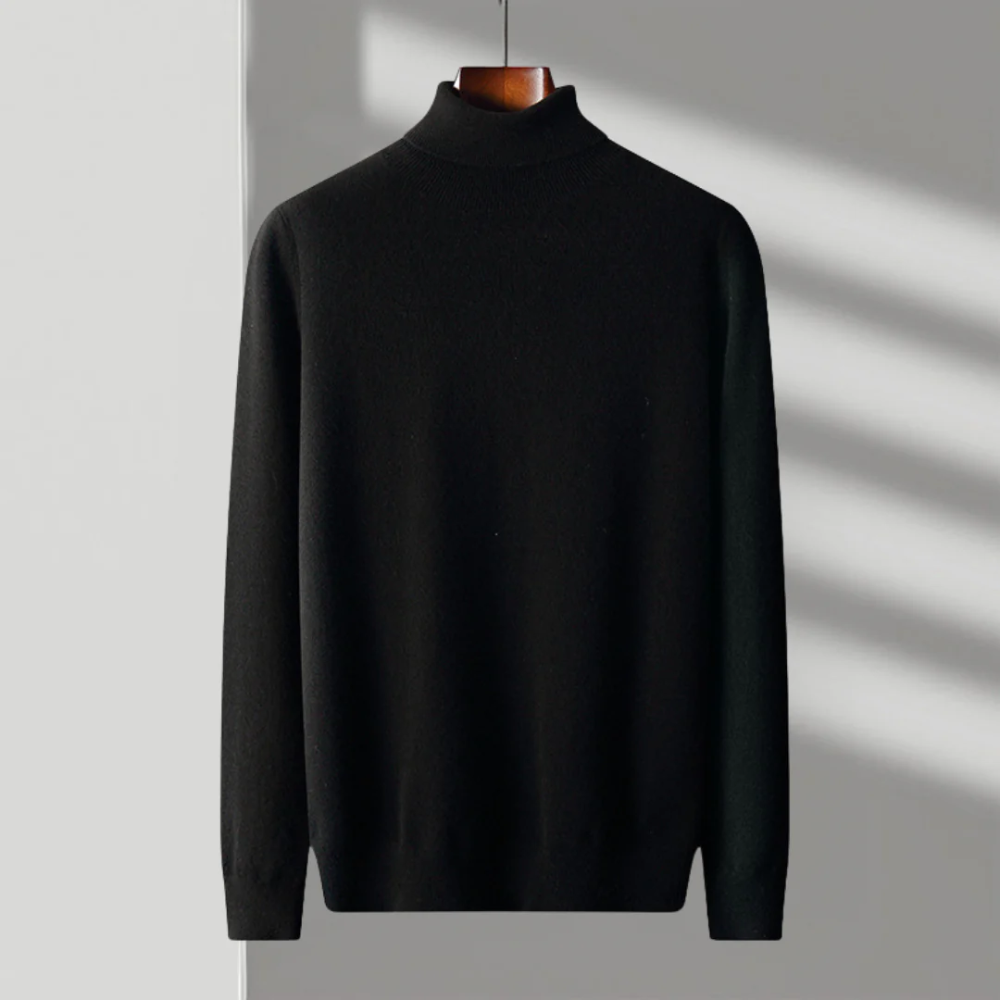 Cagliari Merino-Wolle-Rollkragenpullover