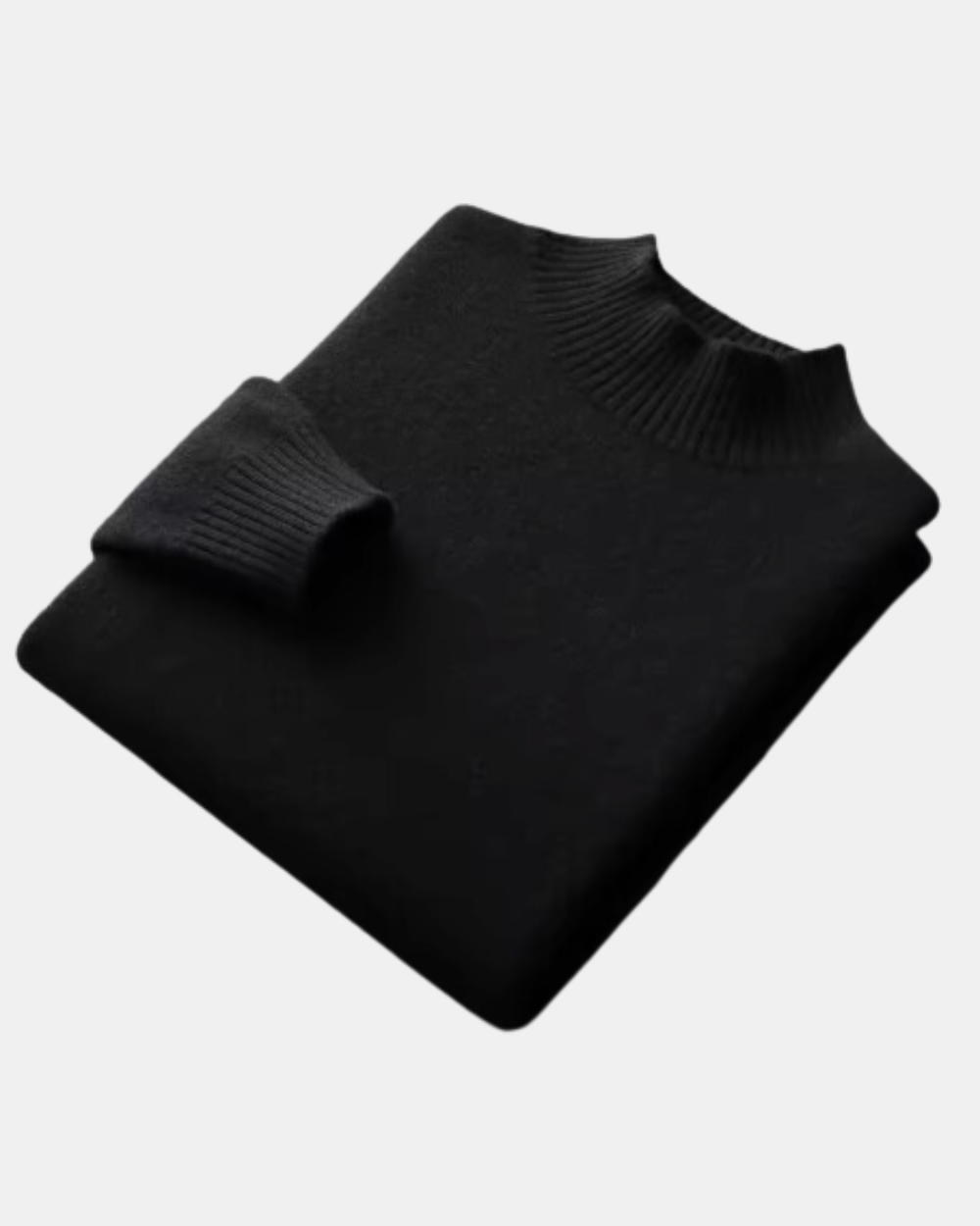 Mercurius Halber Rollkragen-Wollpullover