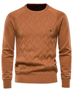 Herren-Pullover mit Karomuster V2
