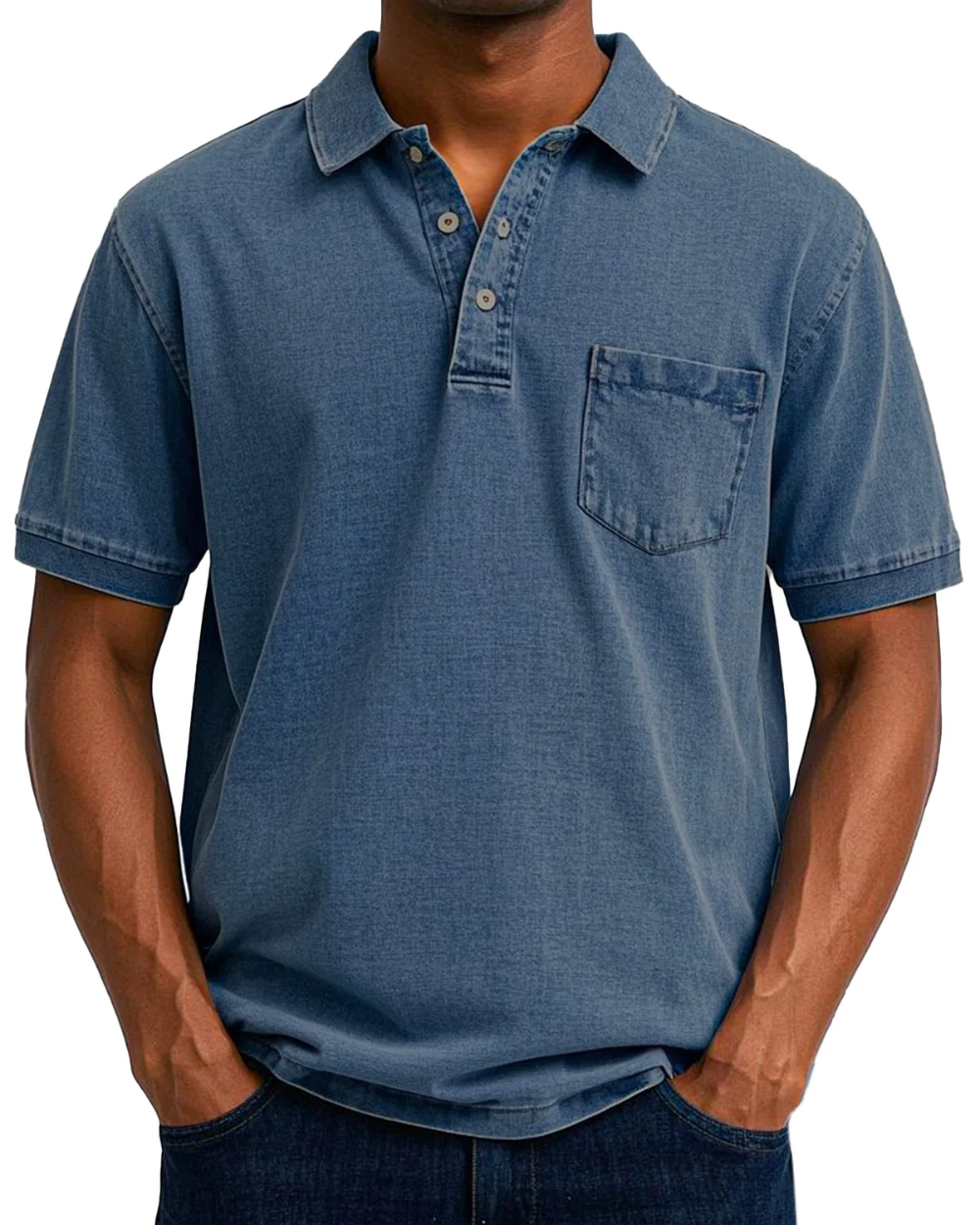 Vintage-Herren-Polo