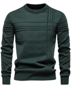 Herren-Pullover mit Karomuster