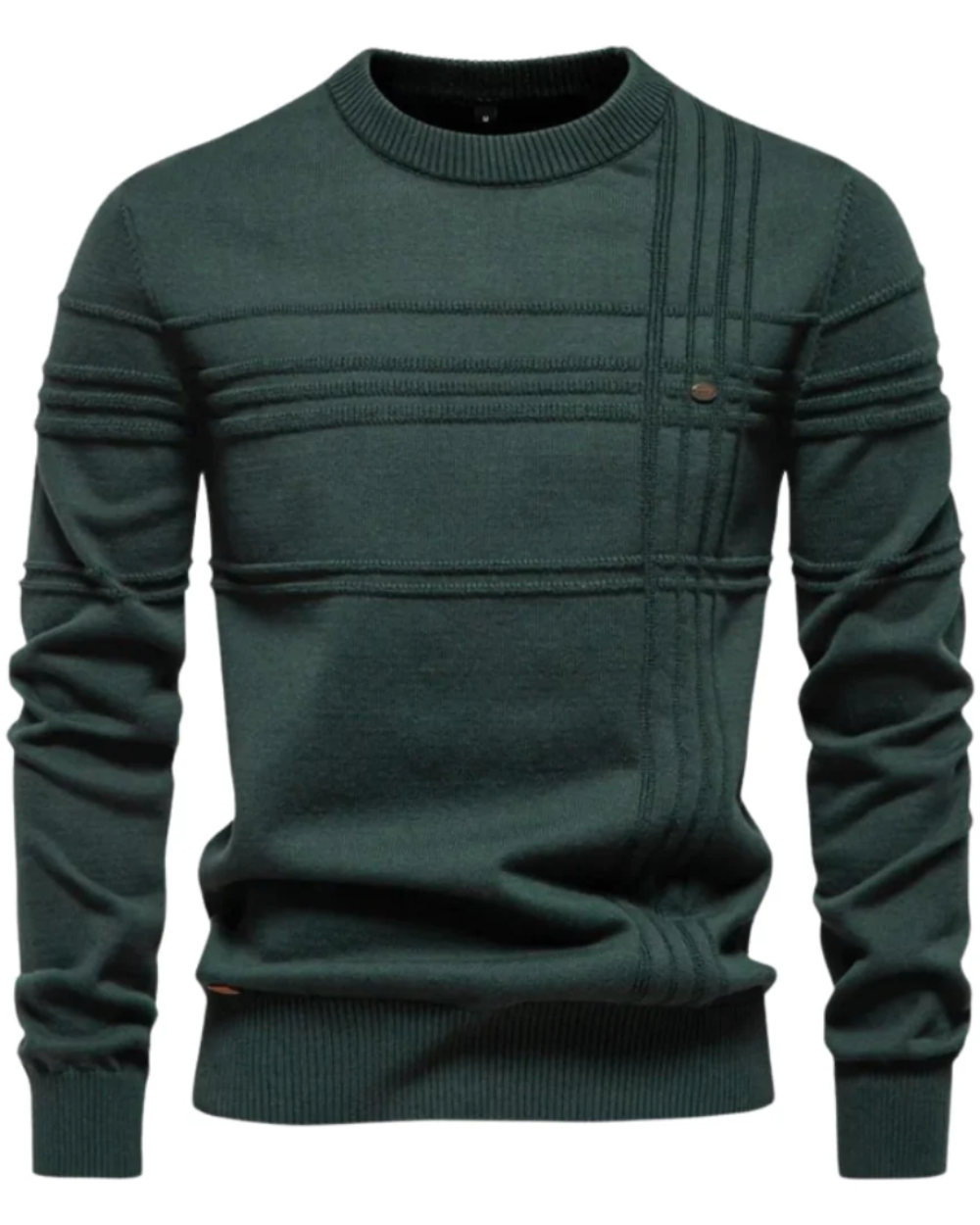 Herren-Pullover mit Karomuster