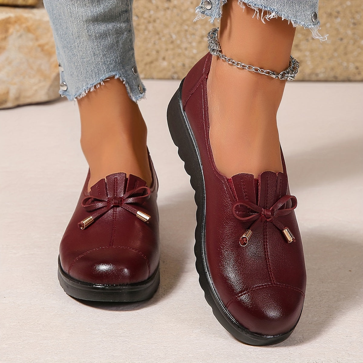 Rosalie™ | Loafer mit Schleifendetail