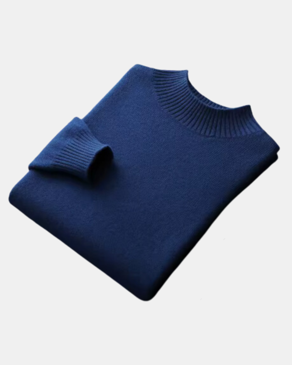 Mercurius Halber Rollkragen-Wollpullover