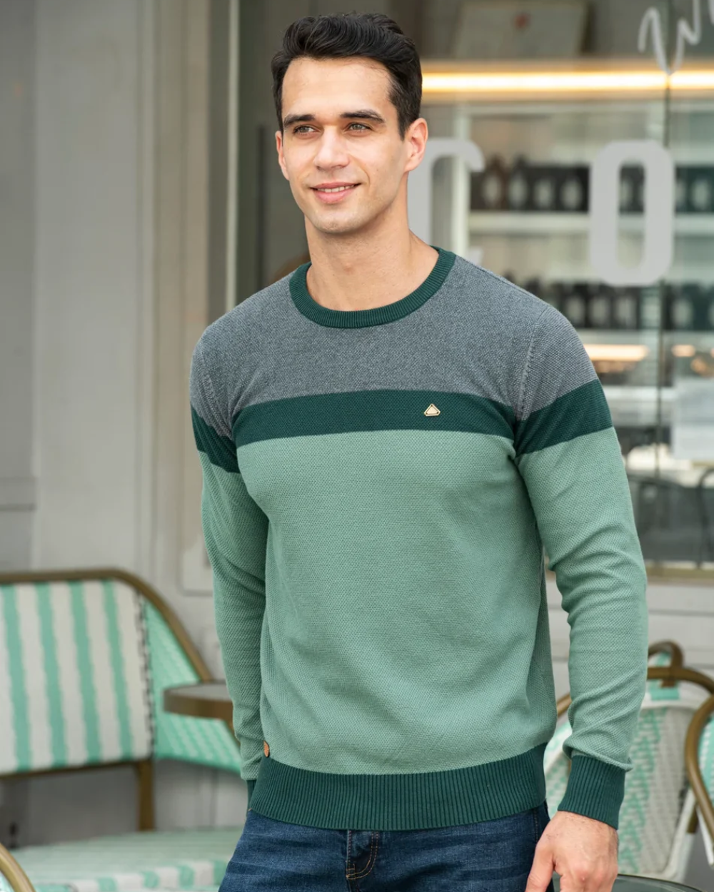 Strapazierfähiger Herren-Pullover