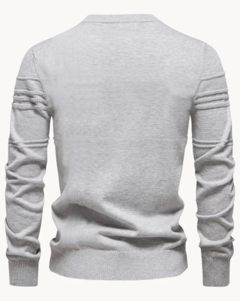Herren-Pullover mit Karomuster