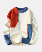Amadeo Patchwork-Pullover