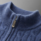 Deneb Gewebter Kaschmir-Half-Zip