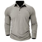 Modernes Langarm-Polo