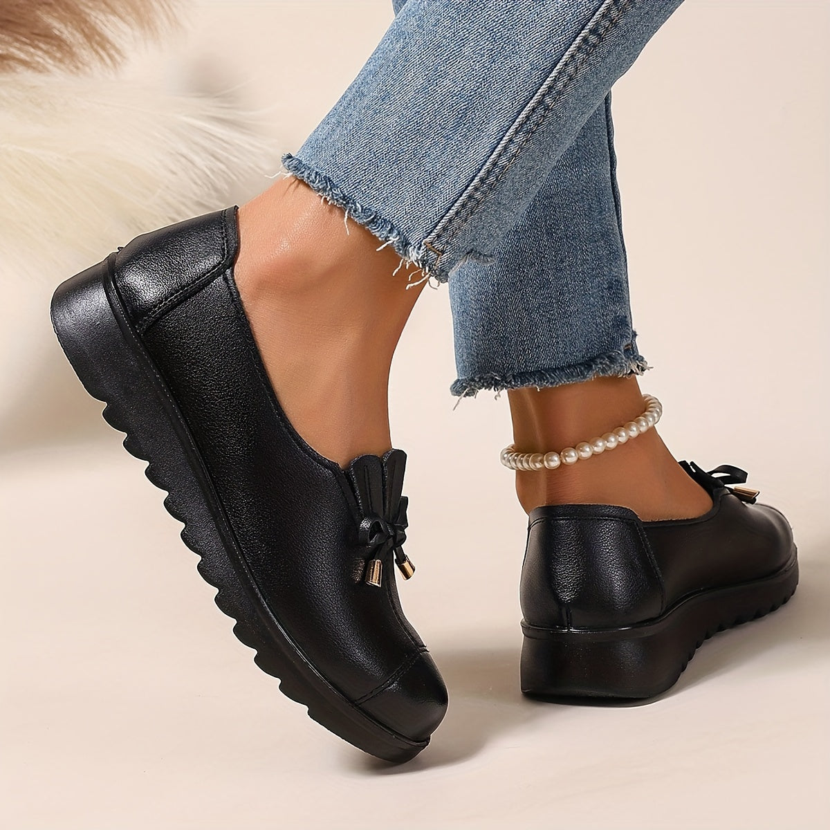 Rosalie™ | Loafer mit Schleifendetail