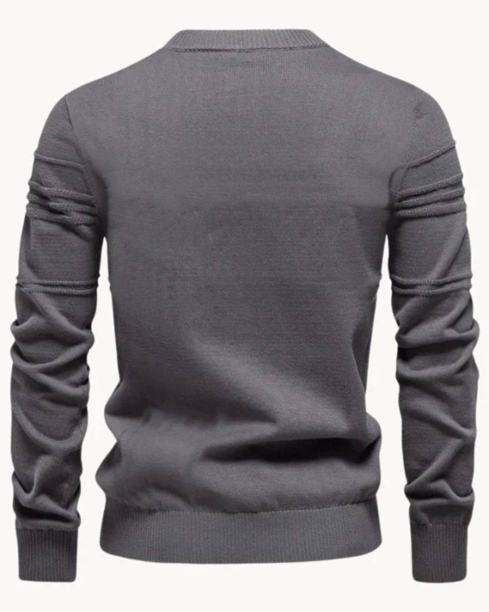 Herren-Pullover mit Karomuster