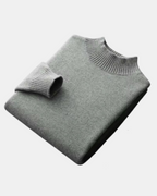 Mercurius Halber Rollkragen-Wollpullover