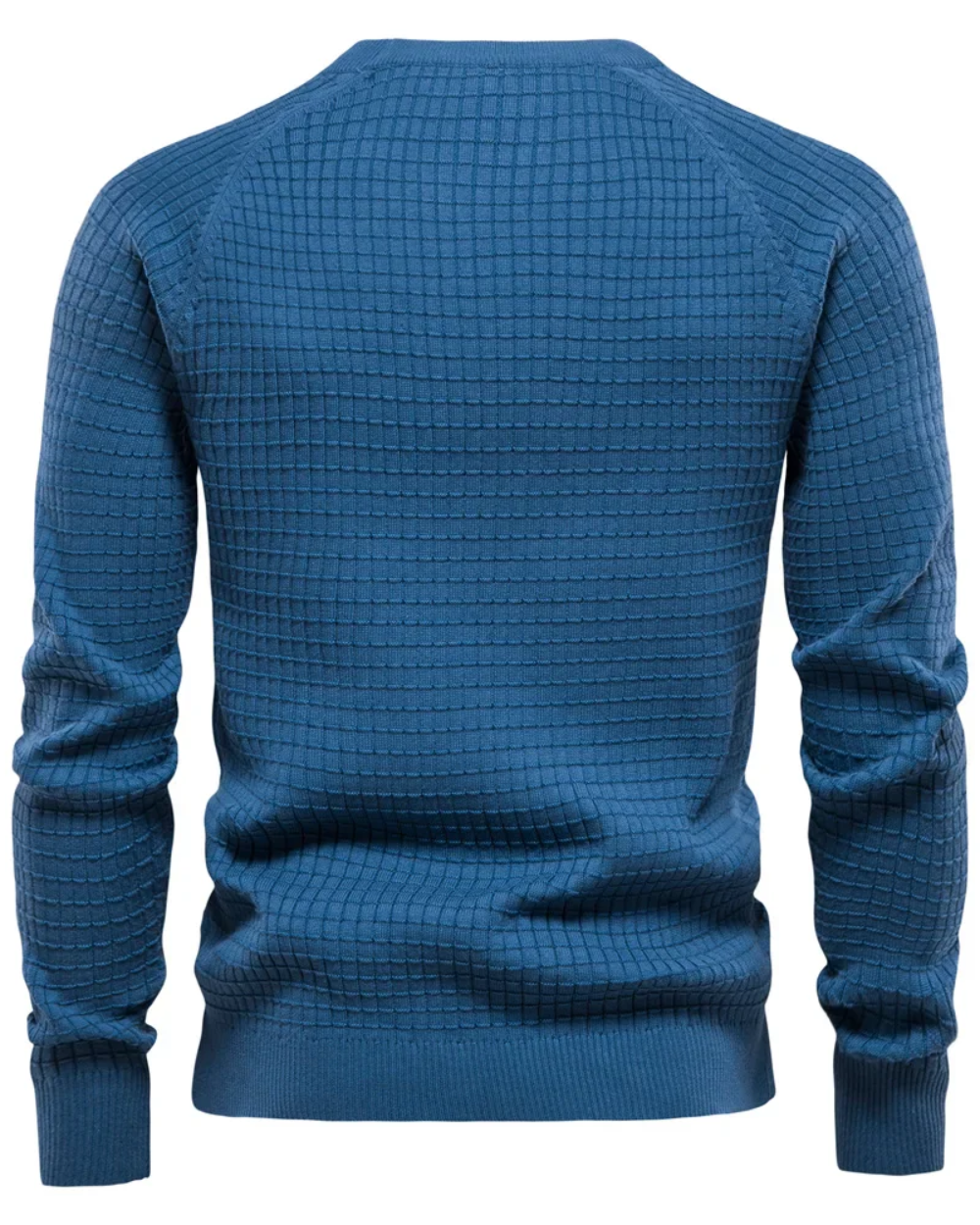 Herren-Pullover mit Gittermuster