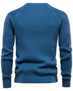 Herren-Pullover mit Gittermuster
