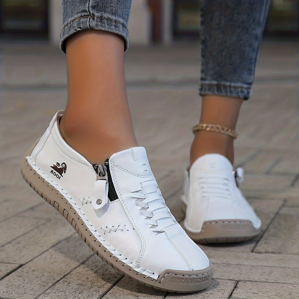 Nila – Eleganter Komfortschuh mit praktischem Verschluss