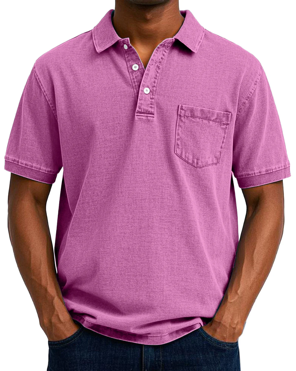 Vintage-Herren-Polo