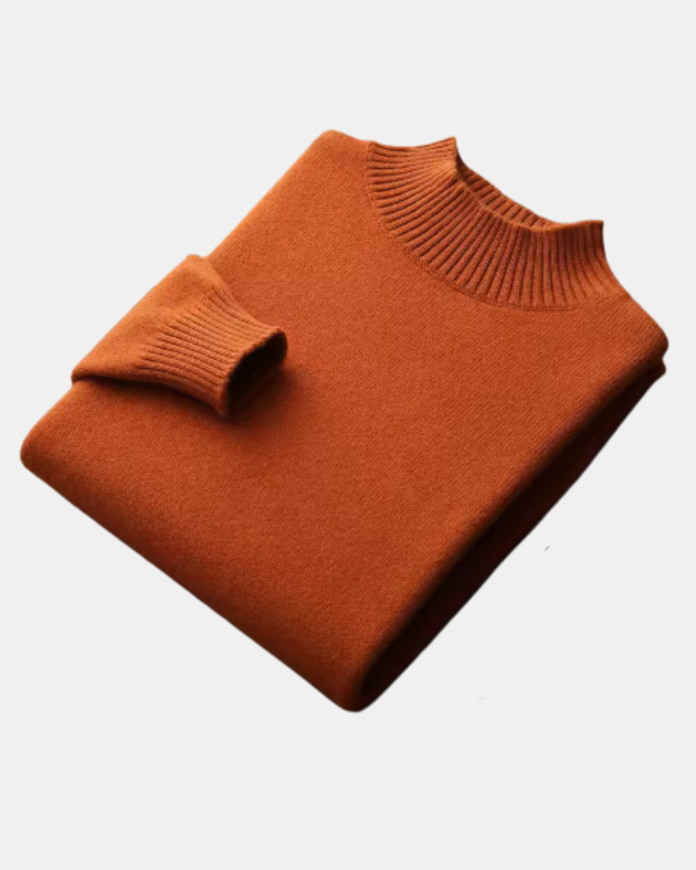 Mercurius Halber Rollkragen-Wollpullover