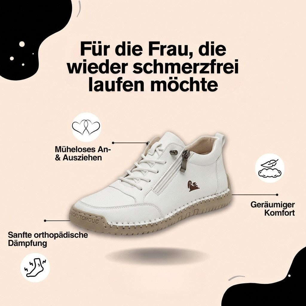 Mila – Orthopädischer Komfort mit elegantem Reißverschluss