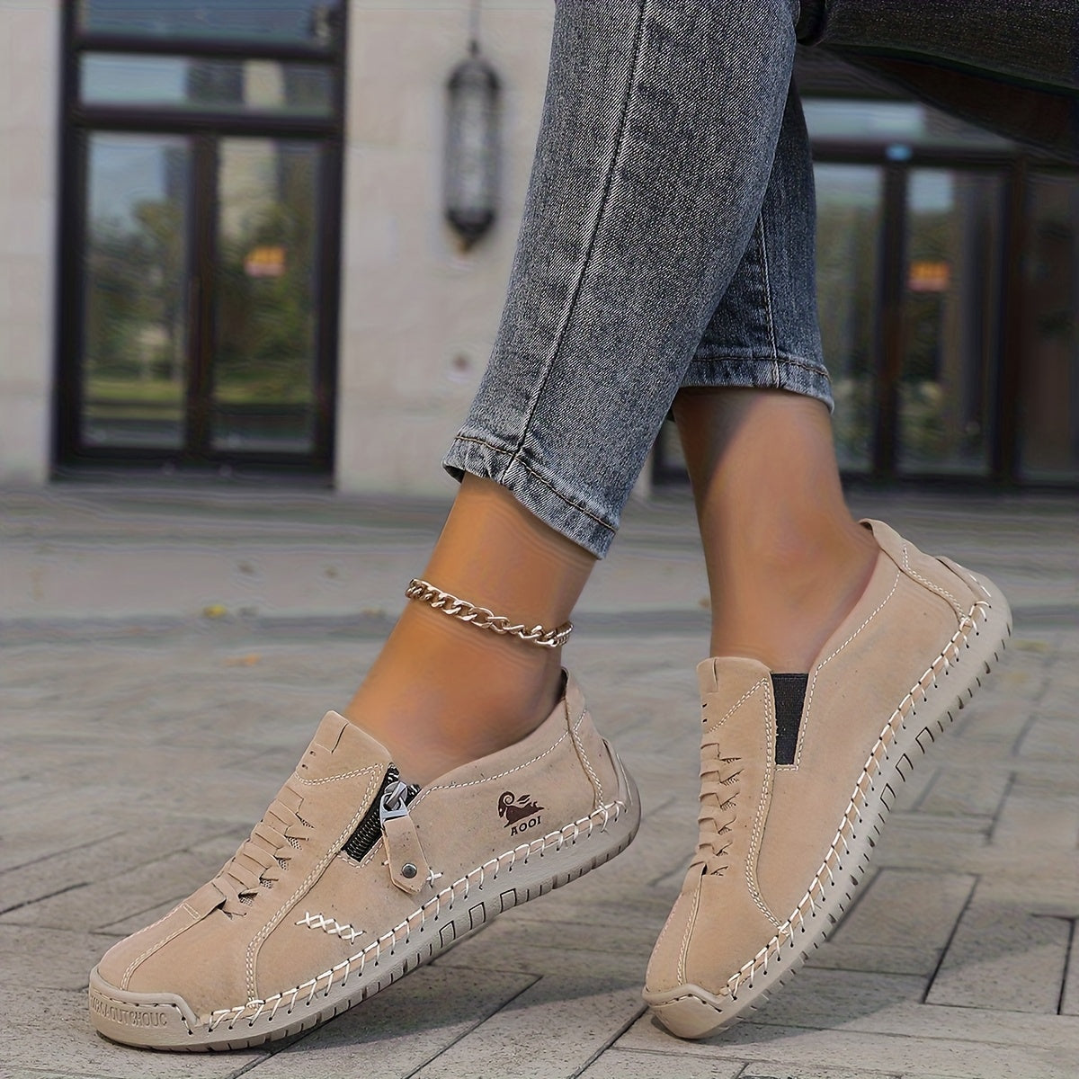 Nila – Eleganter Komfortschuh mit praktischem Verschluss