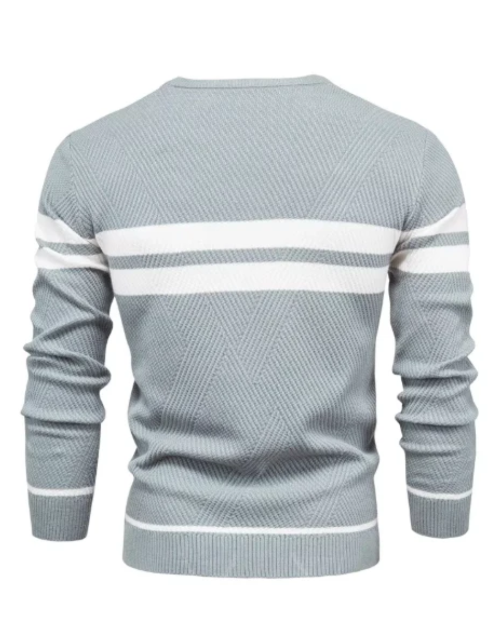 Stilvoller Herren-Pullover mit Streifen