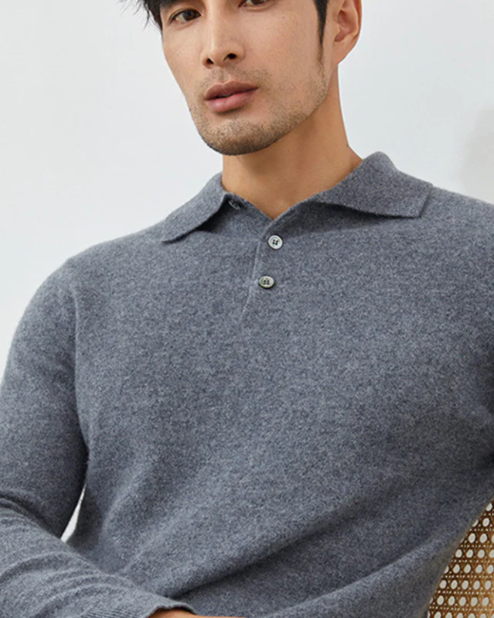 Ponza Kaschmir-Polo-Pullover
