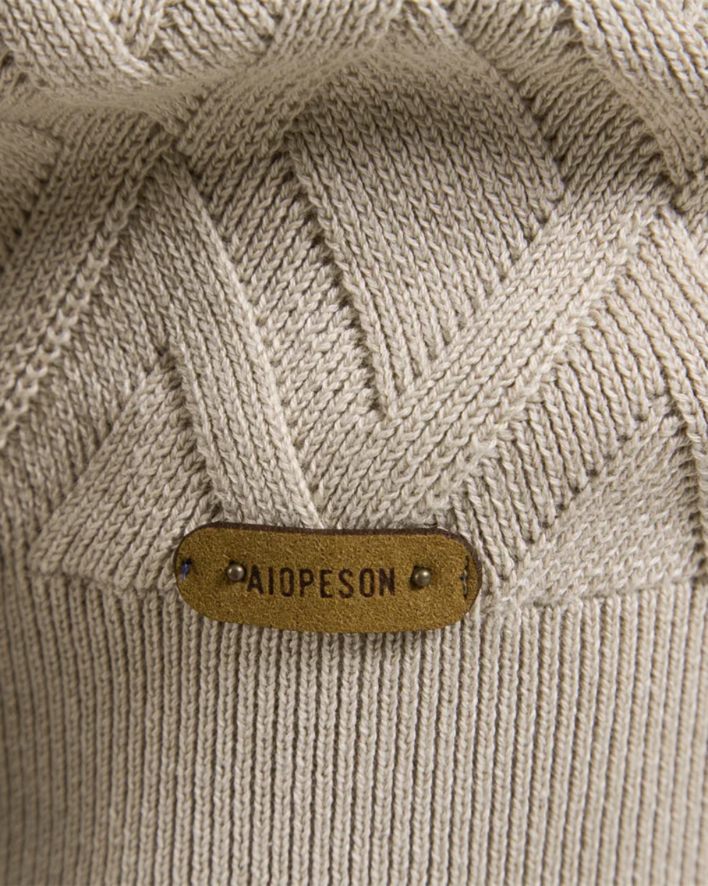 Herren-Pullover mit Karomuster V2