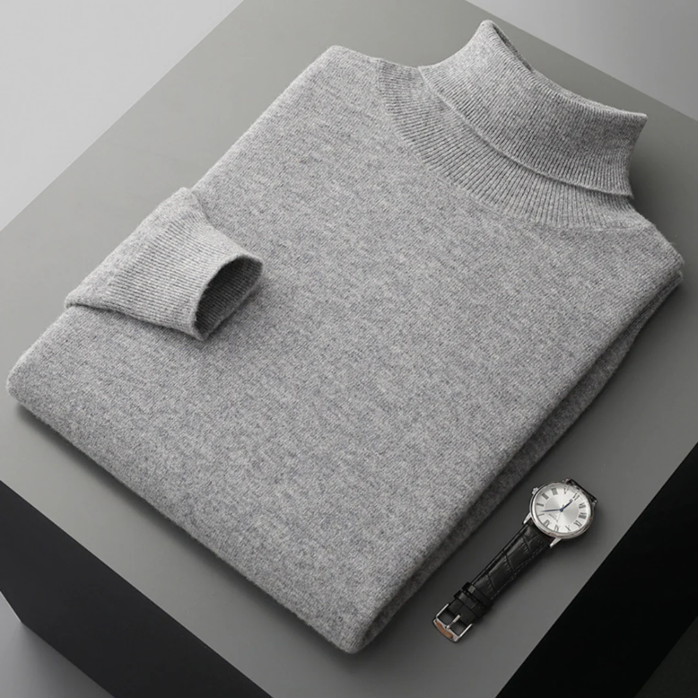 Cagliari Merino-Wolle-Rollkragenpullover