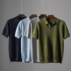 Mailand Lässiges Poloshirt