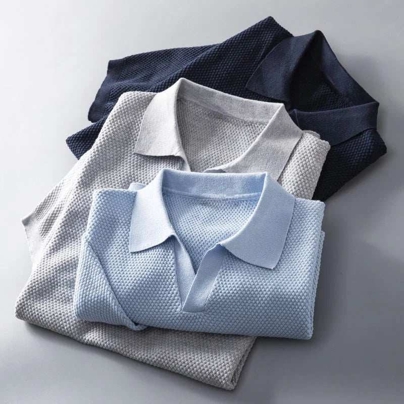 Mailand Lässiges Poloshirt