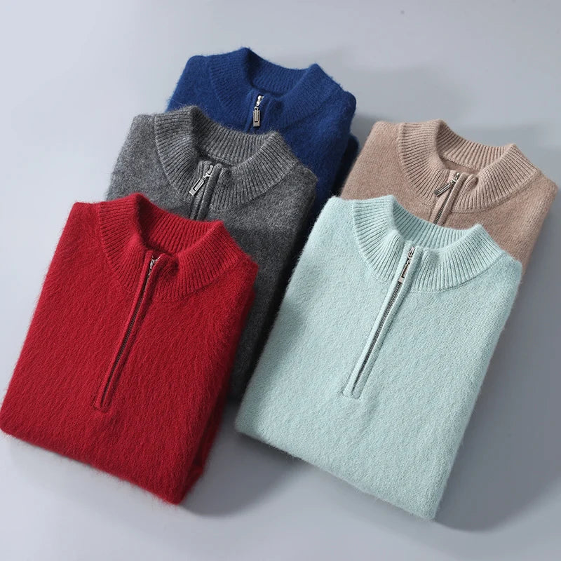 Genf Kaschmir-Zip-Up