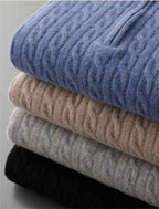 Deneb Gewebter Kaschmir-Half-Zip