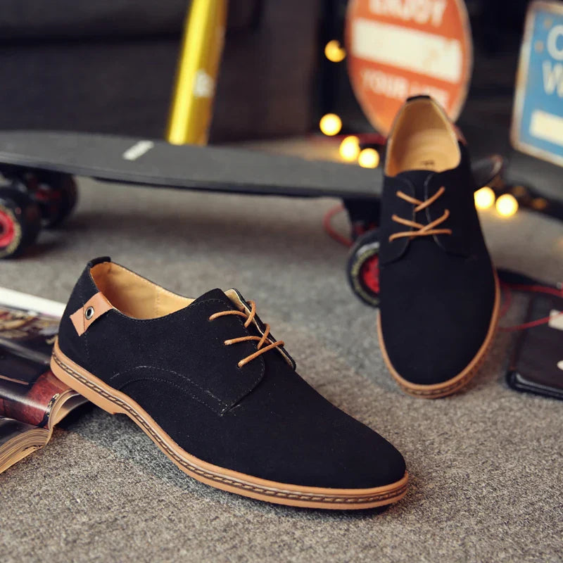 Oxford Wildleder-Businessschuhe