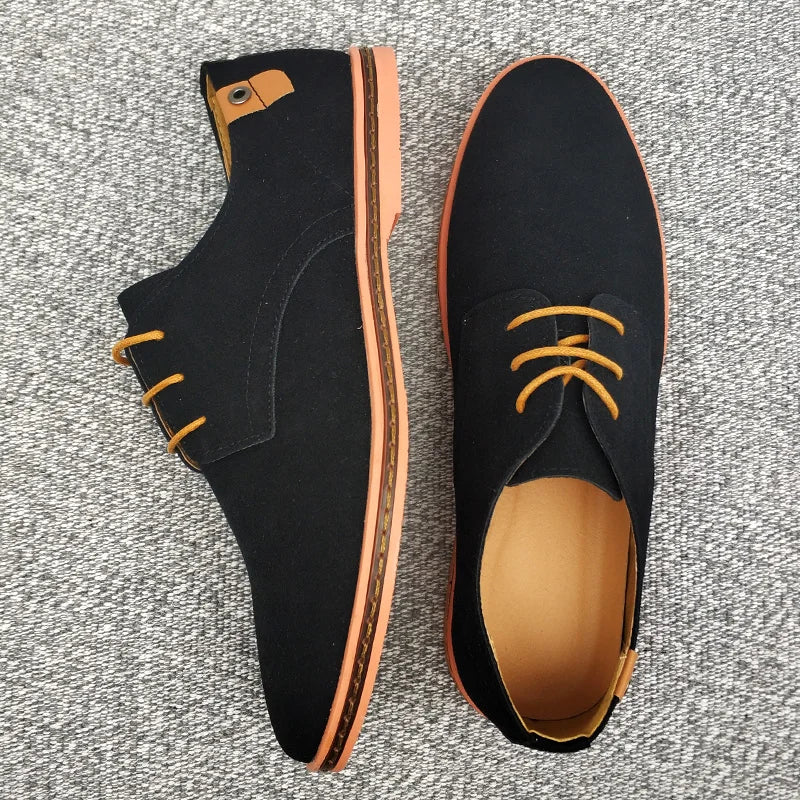 Oxford Wildleder-Businessschuhe