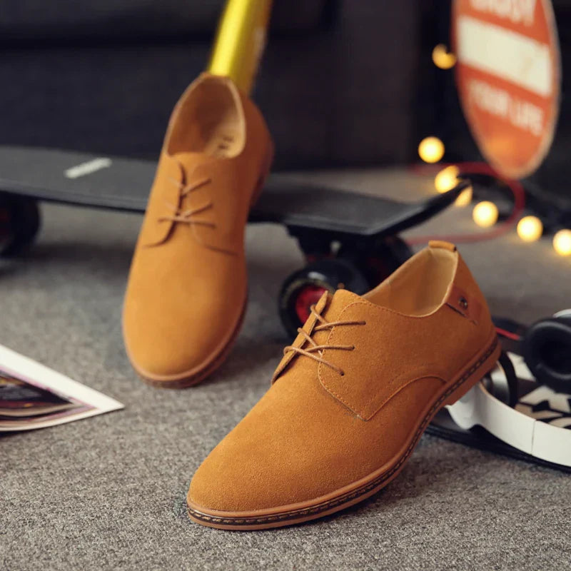 Oxford Wildleder-Businessschuhe