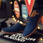 Oxford Wildleder-Businessschuhe