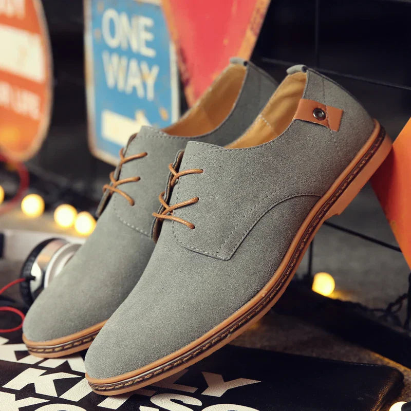 Oxford Wildleder-Businessschuhe