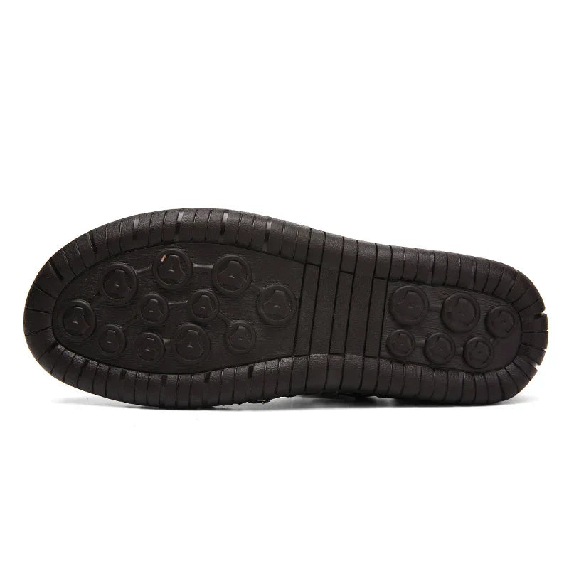 Klassische Ledersandalen