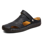 Klassische Ledersandalen