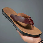Lässige Ledersandalen