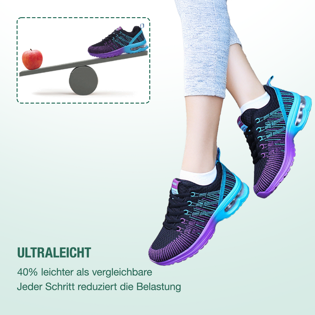 Hilda – Orthopädische Schuhe in Schwarz-Lila