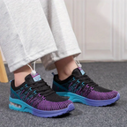 Hilda – Orthopädische Schuhe in Schwarz-Lila