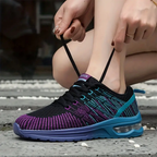 Hilda – Orthopädische Schuhe in Schwarz-Lila