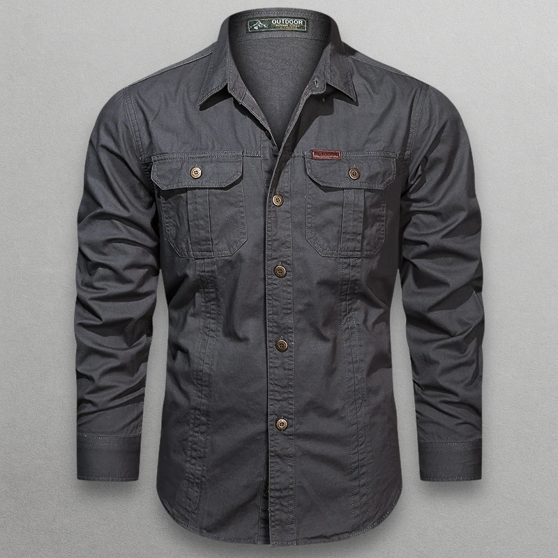Heritage Baumwoll-Utility-Hemd