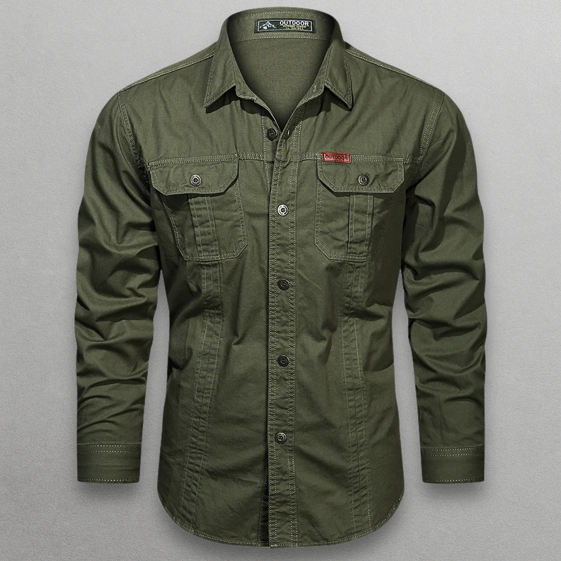 Heritage Baumwoll-Utility-Hemd