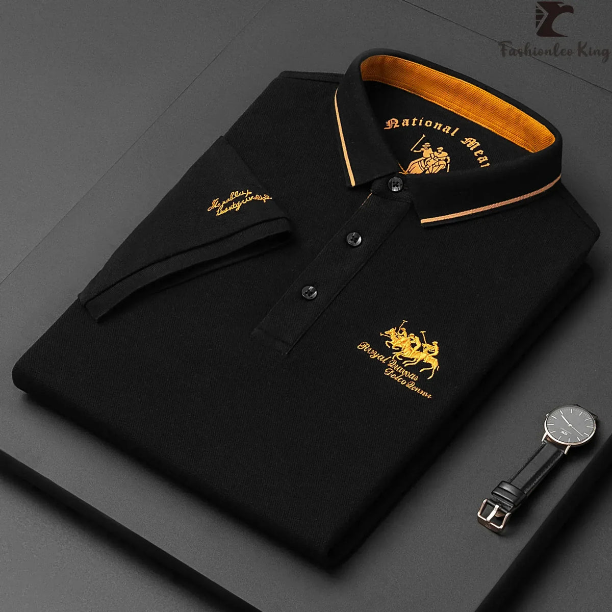 Luxuriöses Poloshirt