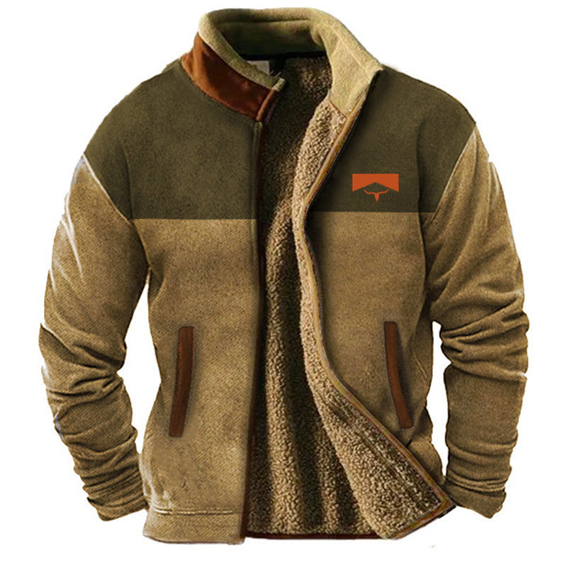 Vintage-Zip-Jacke