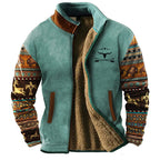 Vintage-Zip-Jacke