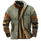 Vintage-Zip-Jacke